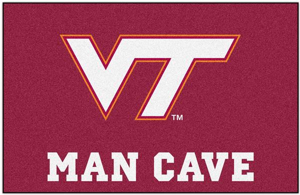 Fan Mats Virginia Tech Man Cave Starter Mat