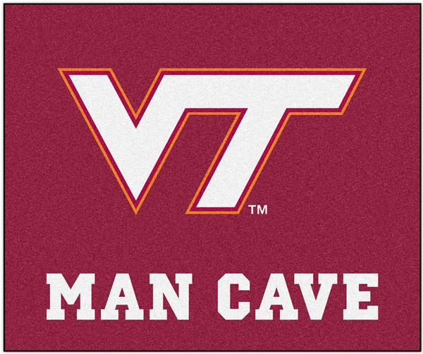 Fan Mats Virginia Tech Man Cave Tailgater Mat