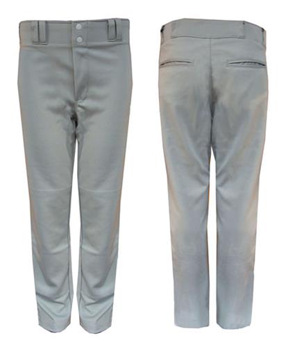 Champro Men's MVP Ob Open Bottom Loose Fit Baseball Pants MVP Open Bottom Relaxed Fit Baseball Pant