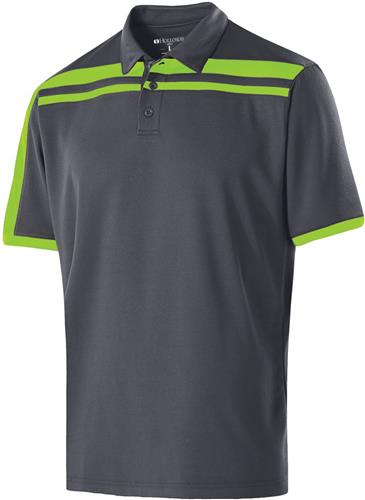 Holloway Adult 3 Button Charge Polos. Printing is available for this item.