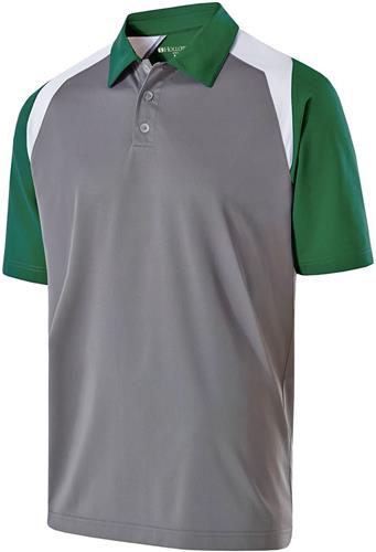 Holloway Adult 3 Button Shield Polos. Printing is available for this item.