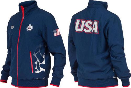 Arena Unisex USA Swimming Full Zip Jacket. Free shipping.  Some exclusions apply.