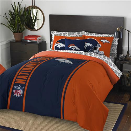 Northwest Broncos Soft & Cozy Full Comforter Set