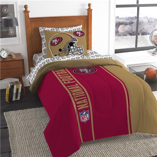 Northwest NFL 49ers Soft & Cozy Twin Comforter Set