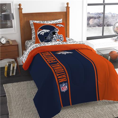 Northwest Broncos Soft & Cozy Twin Comforter Set