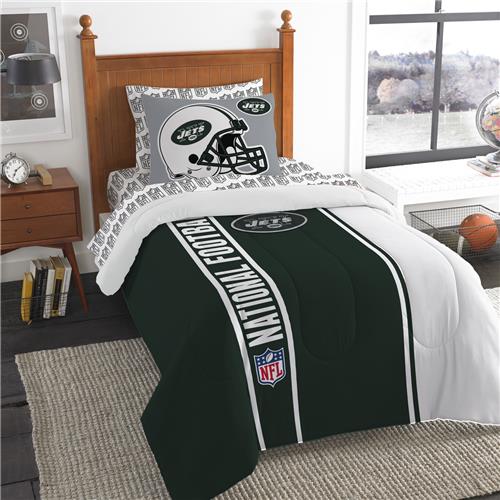 Northwest NFL Jets Soft & Cozy Twin Comforter Set