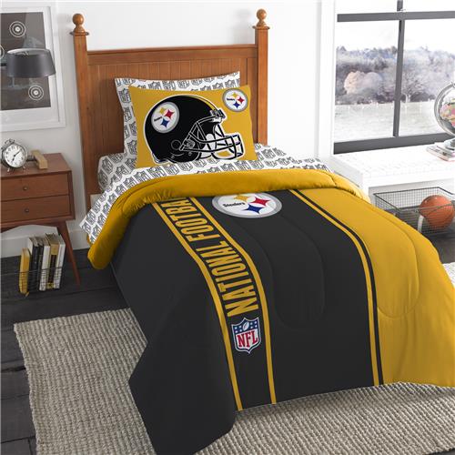 Northwest Steelers Soft & Cozy Twin Comforter Set