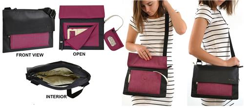 Sherpani Concept Viso Slim Cross Body Bag. Free shipping.  Some exclusions apply.
