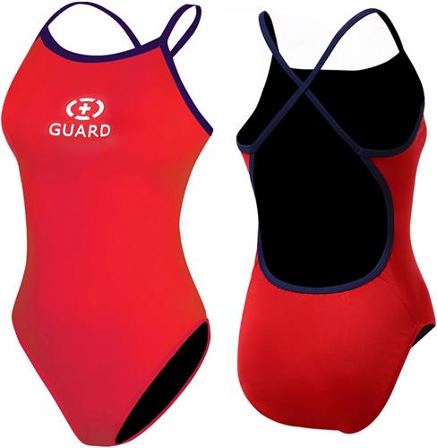 Adoretex Women Lifeguard Crossback Swimsuit