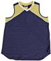 Womens (WM - Maroon/Vegas Gold) Sleeveless Basketball Jersey