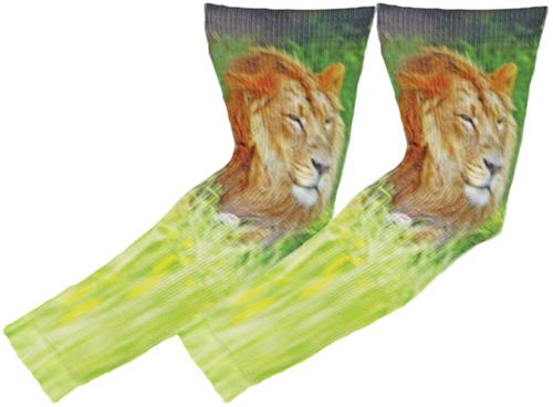 Red Lion Sublimated Lion Compression Arm Sleeves