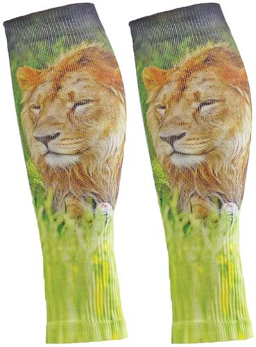 Red Lion Sublimated Lion Compression Leg Sleeves
