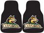 Fan Mats Wright State Univ. Carpet Car Mats (set)