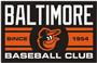 Fan Mats MLB Baltimore Orioles Starter Mat
