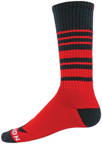 Red Lion Infinity Striped Crew Socks - Closeout