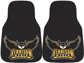 Fan Mats Kennesaw State Univ Carpet Car Mats (set)