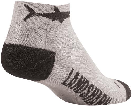 Sockguy Land Shark Channel Air 1" Cuff Socks