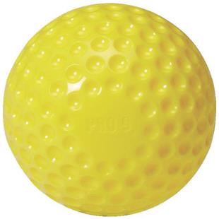 Baden Seamed Machine Softball-12 Yellow