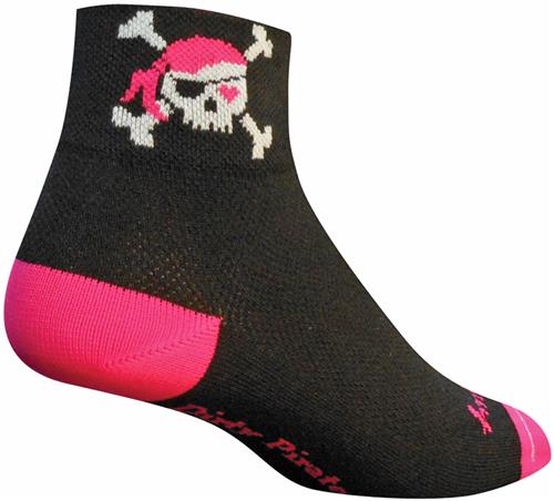Sockguy Lady Pirate Easy-Fit 2" Cuff Socks