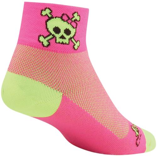 Sockguy Ladies Skull Pop Easy-Fit 2" Cuff Socks
