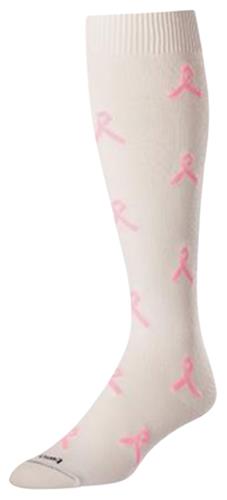 TCK Breast Cancer Over Calf Socks - CO