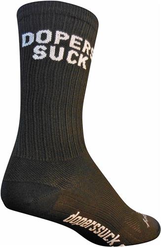 Sockguy Dopers Suck SGX 6" Cuff Socks