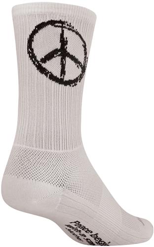 Sockguy SGX Peace 6" Cuff Socks