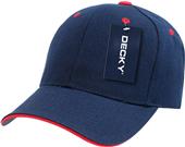 Decky Sandwich Visor 6-panel Baseball Caps