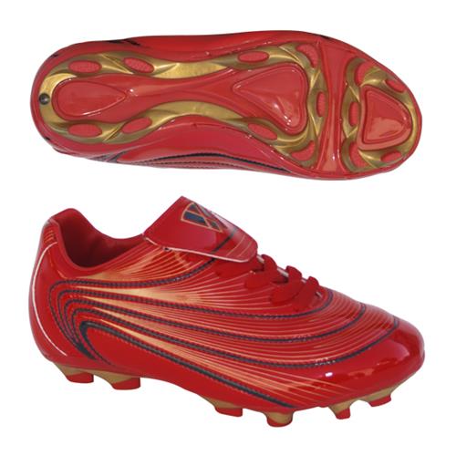 Vizari Red Real TX JNR Soccer CleatsYouth Soccer Equipment and Gear