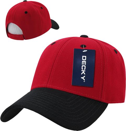 Decky Low Crown Pro Baseball Caps. Embroidery is available on this item.