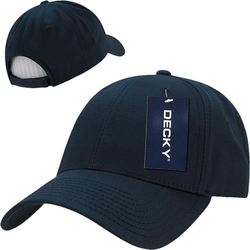 Decky Low Crown Cotton Baseball Caps. Embroidery is available on this item.