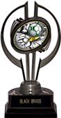 Awards Black Hurricane 7" Bust-Out Soccer Trophy Awards Black Hurricane 7" Bust-Out Soccer Trophy