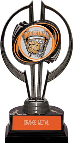 Black Hurricane 7" ProSport Basketball Trophy. Engraving is available on this item.