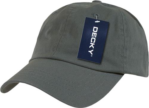Decky Washed Polo 6-Panel Caps. Embroidery is available on this item.