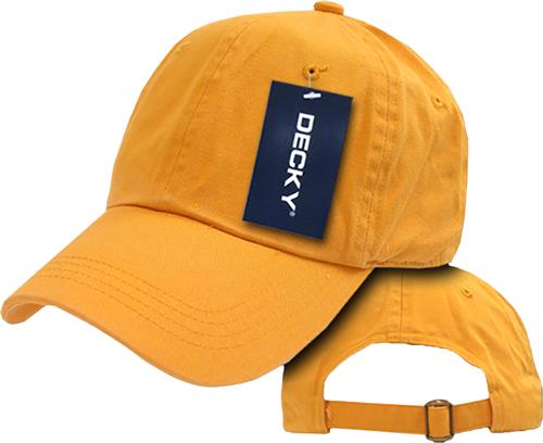 Decky Washed Polo 6-Panel Low Crown Polo Caps. Embroidery is available on this item.