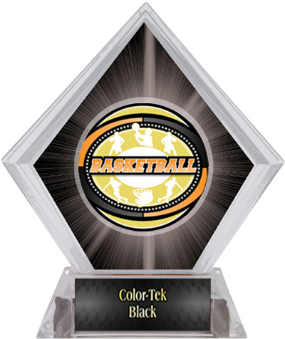 Awards Classic Basketball Black Diamond Ice Trophy. Personalization is available on this item.