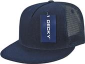 Decky Denim 5-panel Trucker Caps