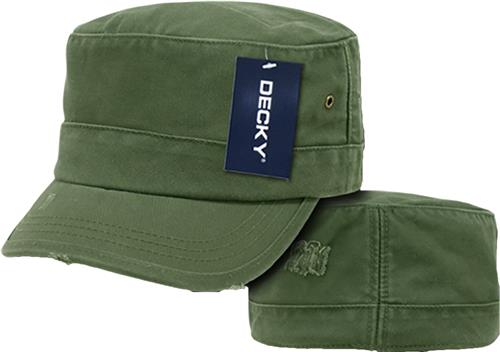 Decky Flat Top Military Caps