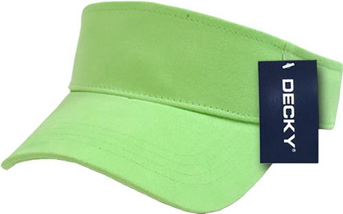 Decky Sports Visors. Embroidery is available on this item.