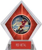 P.R. Female Soccer Red Diamond Ice Trophy P.R. Female Soccer Red Diamond Ice Trophy