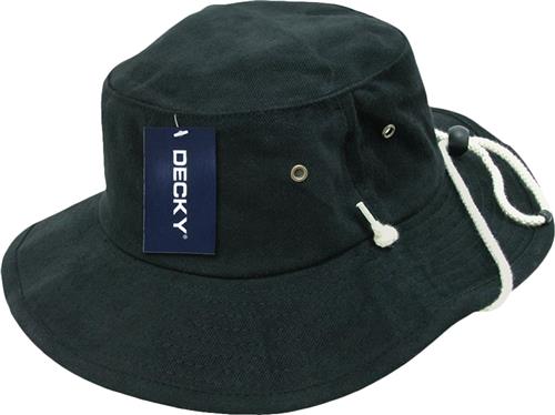 Decky Aussie Plain Outback Bucket Hats