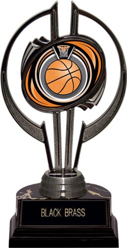 Black Hurricane 7" Eclipse Basketball Trophy. Engraving is available on this item.