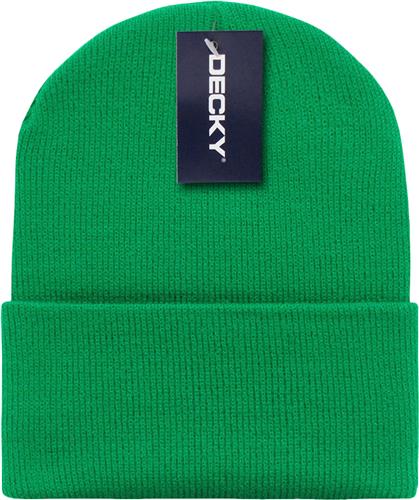 Decky Acrylic Knit Beanie Caps