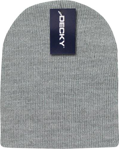 Decky Acrylic Short Knit Beanie Caps