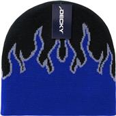 Decky Flame Pattern Fire Beanies