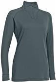 Womens Long Sleeve Stretch 1/4" Zip Pullover Womens Long Sleeve Stretch 1/4" Zip Pullover