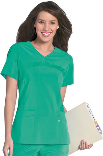 Urbane Women's Renew Four Pocket Scrub Tops. Embroidery is available on this item.