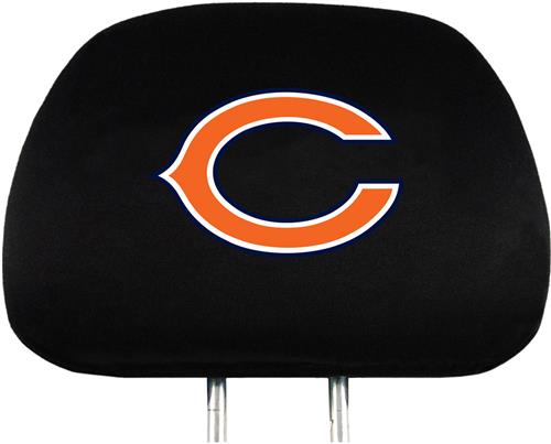 NFL Chicago Bears Headrest Covers - Set of 2