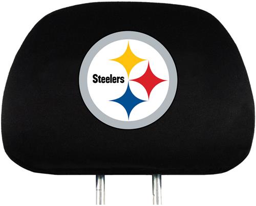 NFL Pittsburgh Steelers Headrest Covers - Set of 2