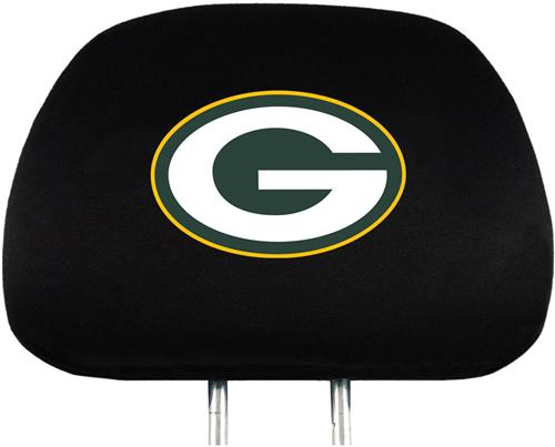 NFL Green Bay Packers Headrest Covers - Set of 2